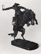 Frederic Remington The Bronco Buster oil painting reproduction